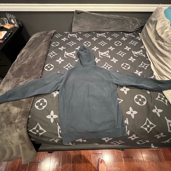 Supreme Box Logo Hoodie Navy - Picture 7 of 8